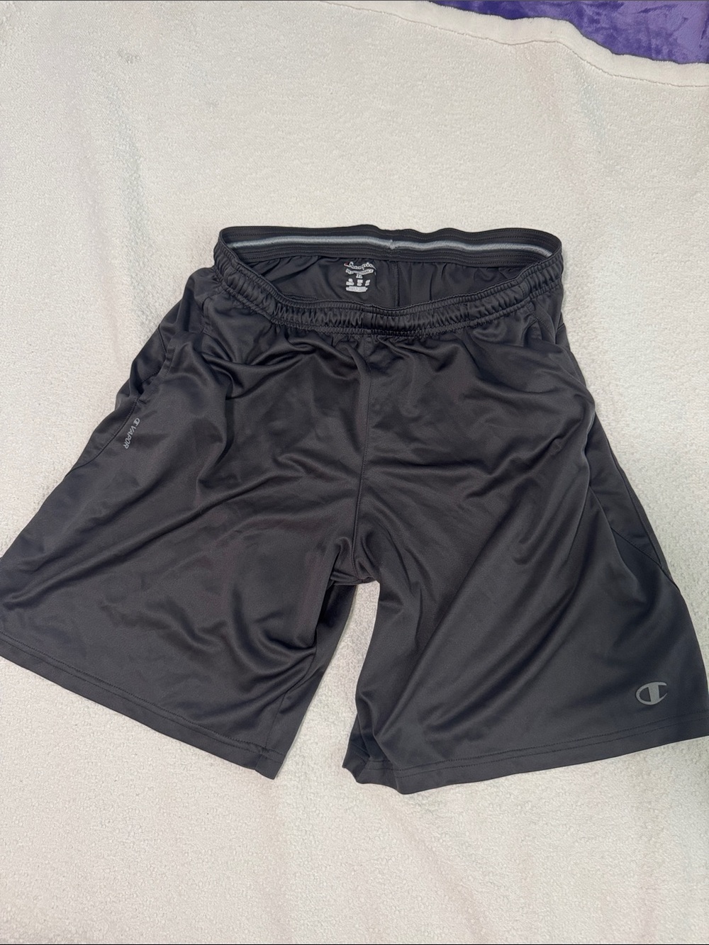 Champion Men’s Black Athletic Performance Shorts